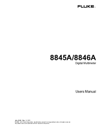 Thumbnail of document Manual - 8846A 6.5 Digit Precision Multimeters